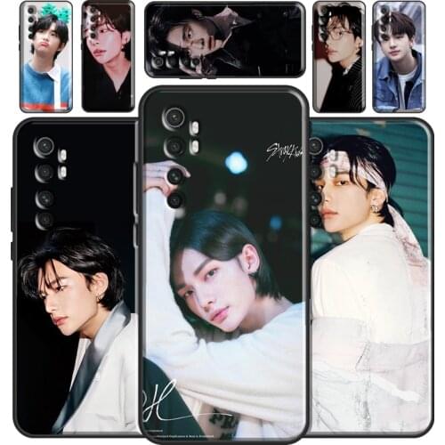 Kpop stray kids hyunjin Phone Case For Xiaomi Mi 11 Lite 9 10 9T 10T Pro POCO X3 M3 Pro F3 Mi 11 Ultra Back Cover