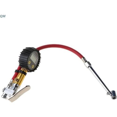 Digital Car Tire Air Pressure Inflator Gauge LCD Display LED Backlight Vehicle Tester Inflation Monitoring 13MF