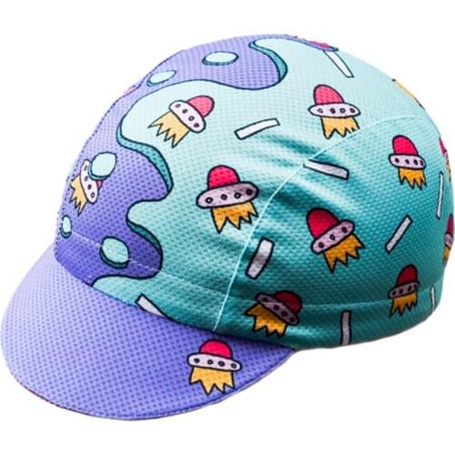 Pink Rocket Cycling Caps Gorra Ciclismo Bicycle Hat Men & Women New Summer Bike Cap Bicycle Headwear