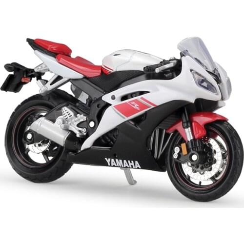 Maisto 1/18 YAMAHA YZF-R6 Metal Alloy Collection Simulation Motorcycle Racing Model Car Decoration Toys