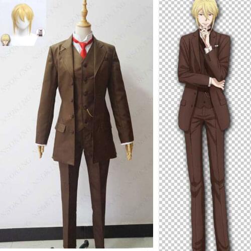 Yuukoku no Moriarty MORIARTY THE PATRIOT Albert James Moriarty William Cosplay Costume Custom-made