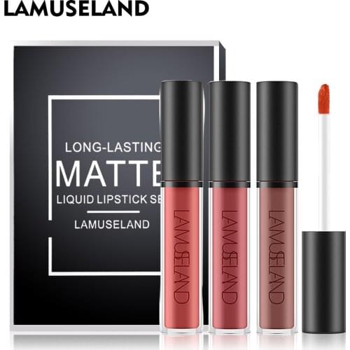 Помады-блески для губ LAMUSELAND China At AliExpress