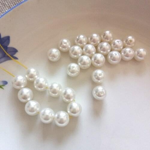 Hot 10pcs/Lot Womens Jewellery Simulated Pearl Fit Women Necklace / Bracelet / Earrings / Hair Accessories Diy Jewelry Findings