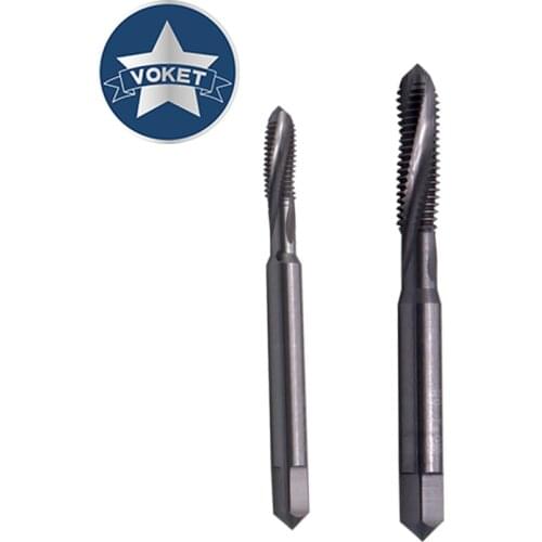 Metric Tungsten Steel Spiral Fluted Tap M2 M2.5 M3 M4 M5 M6 M8 M10 M12 X0.45 X0.7 X0.8 X1.25 X1.75 Machine Screw Thread Taps