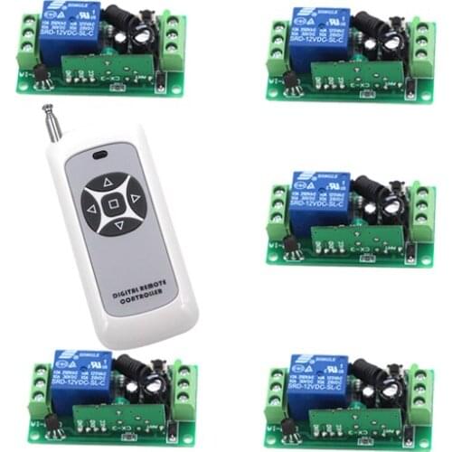MITI-New Wireless Remote Control Light Lamp Switch 1 Set Remote Control Switch Wireless DC 12V 10A Receivers SKU: 5246