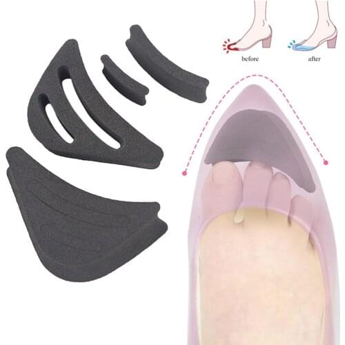 Fashion Anti-Pain Sponge Cushion Foot Forefoot Half Yards Shoes Pads Top Plug Shoes Accessories Insole Soft comfortable Cushion