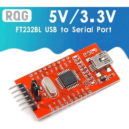 FT232BL FTDI USB 3.3V 5.5V to TTL Serial Adapter Module USB Mini Port USB to TTL module FT232RL improvement