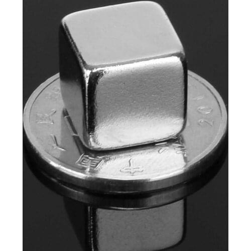 Mini Super Powerful Strong N50 10x10x10mm magnet Rare Earth Block NdFeB Neodymium Magnet Cubic Square Neodymium Magnets