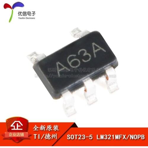 Genuine original patch LM321MFX / NOPB SOT23-5 Low-Power Operational Amplifier Single