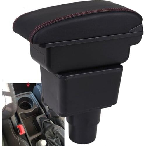 For FORD EcoSport Armrest For FORD EcoSport Car Armrest box 2018-2021 Interior Retrofit Accessories Center Storage box USB