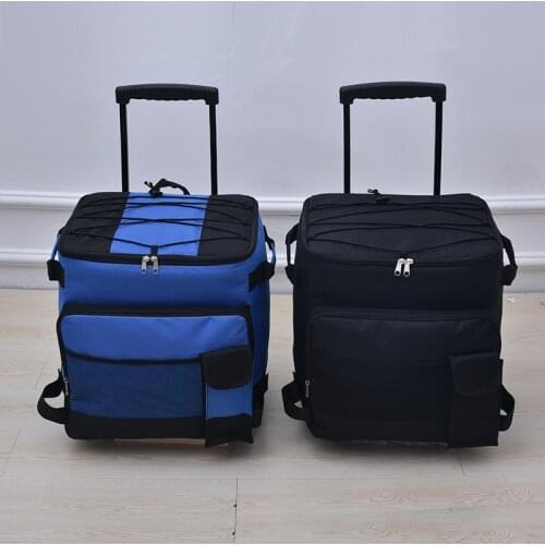 Large Capacity Waterproof Lunch Bag Outside Suburbs Picnic Food Fruit Snack Drinks Beer Cooler Trolley Case Pouch Accessories