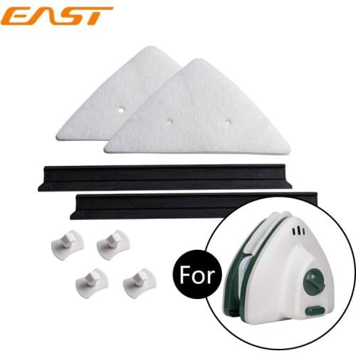 East Double-sided Window Cleaner Spare Parts Cloth For H450