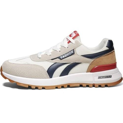 ZXCP 2021 Men Causal Shoes Spring Hot Sale Male Casual Light Sneakers Lac-Up Flats Trend Breathable Comfortable Outdoors Shoes