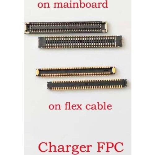 10PCS For Samsung A31 A315 A315F A315F/DSN LCD Display / USB Charging Charger Dock Port FPC Connector on Board/Flex