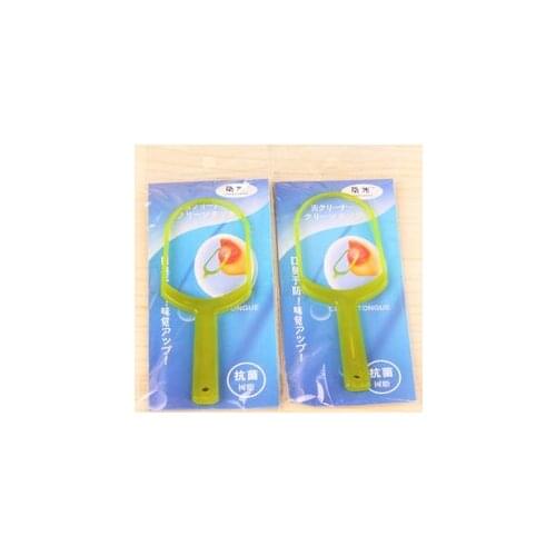 2000pcs Tongue Cleaning Brush Tongue Cleaner Coated Tongue Scraper Oral Hygiene Dental Care Tool sale