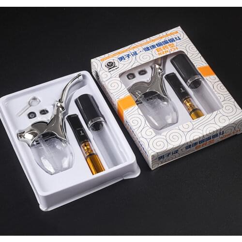 3 in 1 cigarette holder + water pipe+potable box Smoking Pipe Cigarette Filter Mini Hookah NZH131