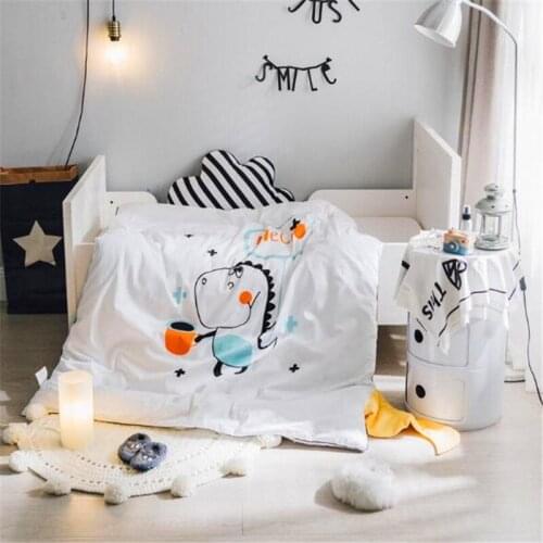 Long staple cotton winter quilt cotton childrens cartoon detachable thickened quilt kindergarten quilt cover