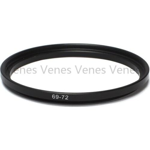 69mm-72mm Step-up Metal Filter Adapter Ring / 69mm Lens to 72mm Accessory