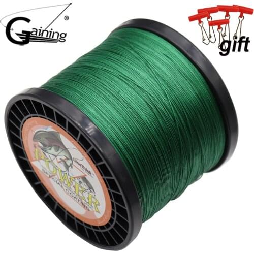 8 Strands 1000M PE Braided Fishing Line 220LB 185LB 137LB 120LB 100LB 84LB 66LB 53LB 44LB 35LB 28LB Multifilament Fishing Line