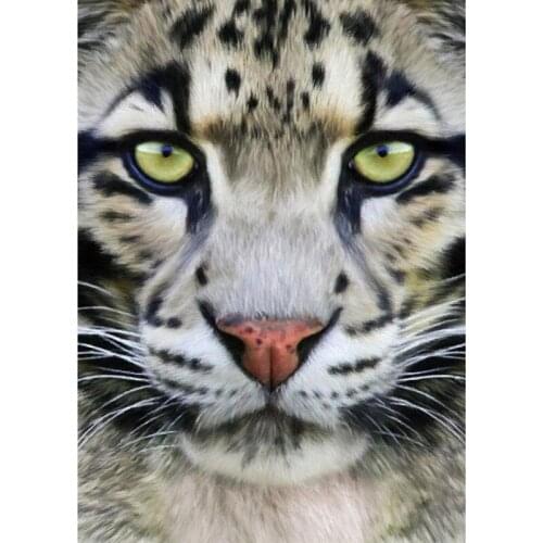 5D Full Square Stone Drill Diamond Painting Cross Stitch Tiger Animal Rhinestone Diamant Embroidery Birthday Christmas Gift
