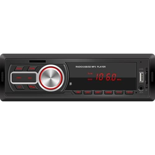 5208E Car Stereo Multimedia Audio Player Bluetooth TF Card U Disk AUX-Input FM Radio Auto Head Unit
