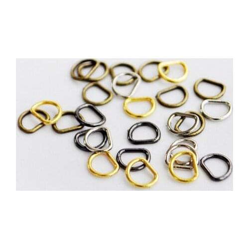 Free shipping 3mm Diy bjd blyth doll shoes and bag accessories,belt D rings buckle,bag buckles,garment accessories,bag fasteners