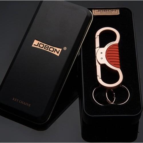 Car Styling Metal Men Keychain Auto High-end Keyring Business Gift for Mitsubishi Peugeot SAAB Honda BMW Subaru Vovlo Skoda Lada