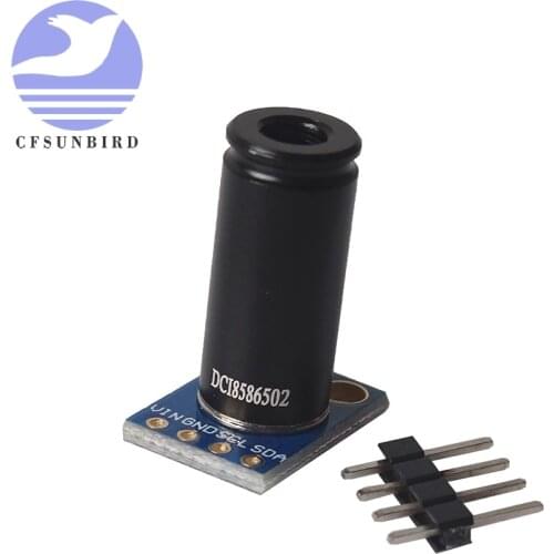 MLX90614ESF-DCI Sensor Module MLX90614 Infrared Temperature Sensors GY-906-DCI Connector Long Distance Electronic MLX90614-DAG