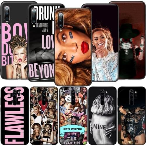GX33 Beyonce Soft Silicone Case for Redmi Note 4X 5 5A Prime 6 6A 7 7A 8 8A 8T 9 9A 9C 9S Pro Lite