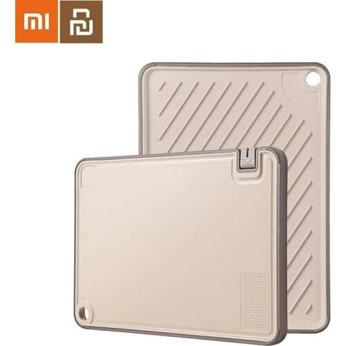New Xiaomi Youpin OOU Anti-Bacterial Multifunction Reversible Kitchen Durable Plastic Cutting Chopping Board Non-Slip BPA Free