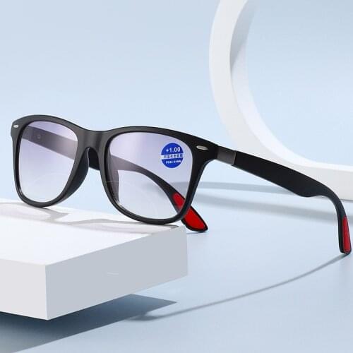 Reading Glasses Anti Blue Ray Multifocal Presbyopia Eyeglasses Presbyopic Spectacles Women Men Unisex Diopter +1.0 To +4.0
