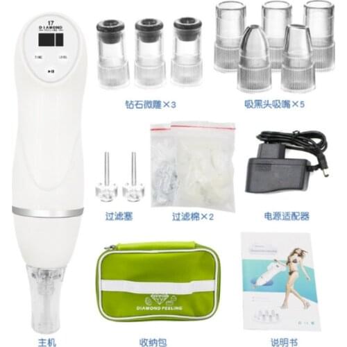 Portable Anti-aging Skin Peeling Dermabrasion Device Diamond Microdermabrasion Peeling Machine Skin Care Device 100sets