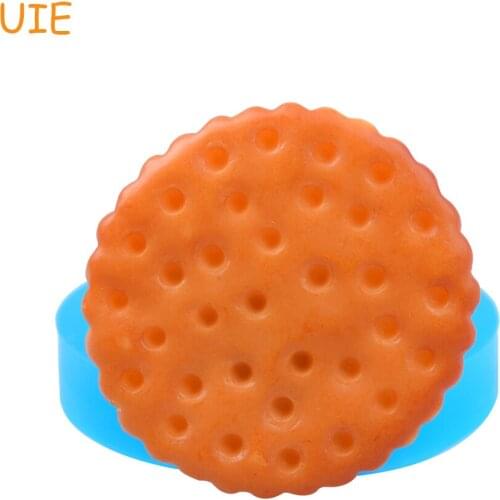 QYL428U 40.4mm Round Cookie Silicone Mold - Dessert, Cake Decorating, Fondant, Candy, DIY Biscuit Baking, Resin Clay, Chocolate
