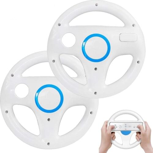 Wii Steering Wheel for Mario Kart Racing Wheel for Nintendo Wii U Remote Controller