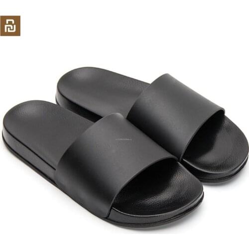 Xiaomi Mijia One Cloud Cool Slippers Black and White Shoes Non-slip Slides Bathroom Summer Casual Style Soft Sole Flip Flops