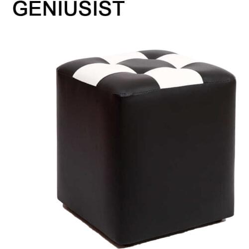 Nordic Furniture Footstool Pufy Do Siedzenia Pouf Rangement Ottoman Storage Step Taburete Tabouret Poef Change Shoes Foot Stool