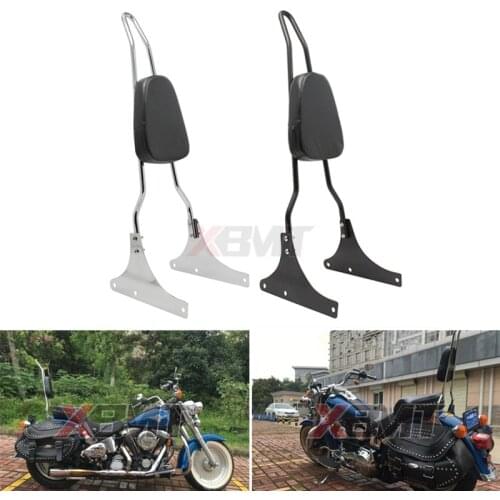Motorcycle Backrest Sissy Bar For Harley Softail FLSTC FLSTNSE FLSTSC FLSTF FLSTN FXSTD Night Train Fat Boy
