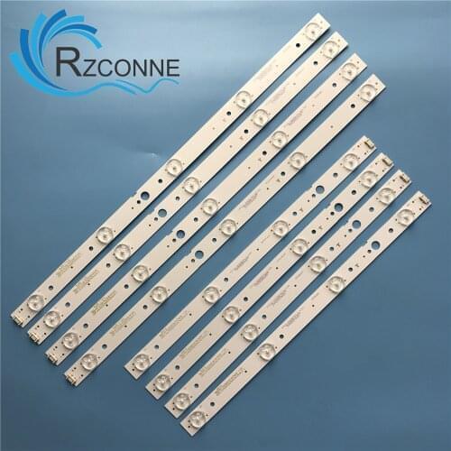 LED backlight strip 4/5 lamp for LG 43"TV CRH-A4330300104L6CNRev1.0 CRH-A4330300105R6CNRev1.0 LED 43UG620V 43UJ620V