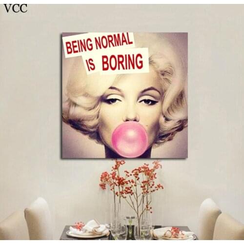 VCC Marilyn Monroe Canvas Art Print Picture,Paintings On The Wall Art Canvas Painting,Wall Pictures For Living Room,Home Decor