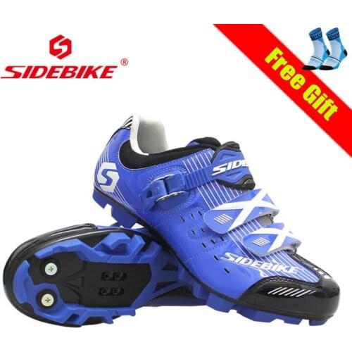 SIDEBIKE Cycling Shoes Men Women Sapatilha Ciclismo Mtb Men Self-locking Breathable Outdoor Superstar Riding Bicycle Sneakers