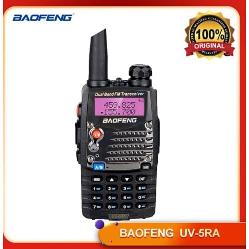 100% Original BAOFENG UV-5RA woki toki Radio radio vhf uhf portable baofeng handy talkie uv 5ra with 128 Channel