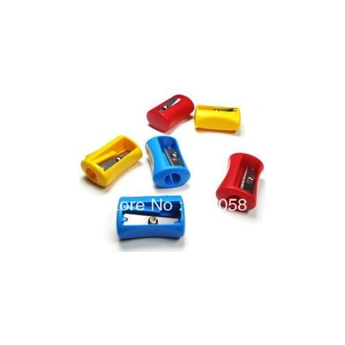 Freeshipping delivery school stationery children pencil sharpener,single hole design