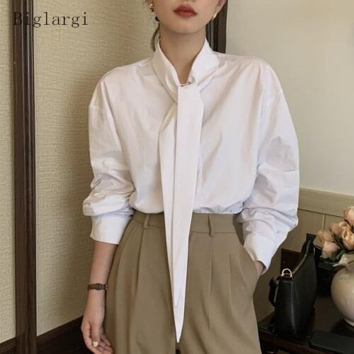 BigLargi Black And White Blouses