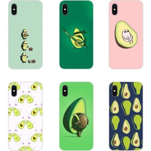 For Motorola Moto X4 E4 E5 G5 G5S G6 Z Z2 Z3 G G2 G3 C Play Plus Delicious Avocado Accessories Phone Cases Covers