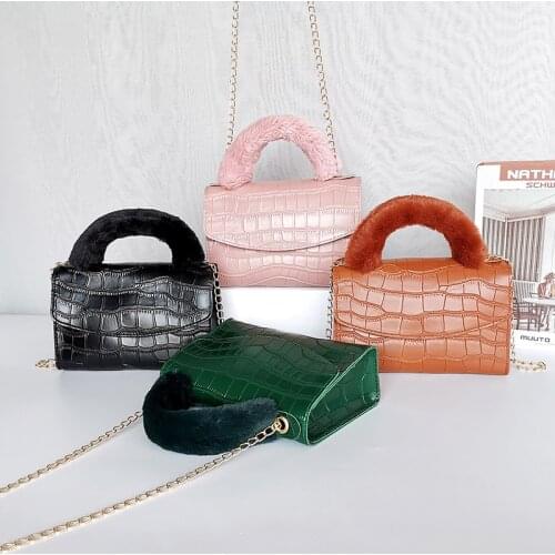 Women Fashionable Shoulder Bags 2021 New Stone Pattern Female Messenger Bag Handbag Chain Wild Crossbody Bag Luxury Bag