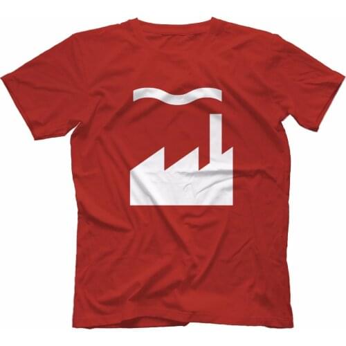 Factory Records T-Shirt 100% Cotton New Order Joy Division Fac51 Happy Mondays Tee T-SHIRT New2017 More Size and Colors-A772