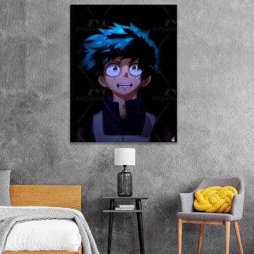 Izuku One For All Hero MHA Anime Picture Wall Poster Art Print Art Picture Prints Home Decor Wall Poster Decoration For Living R
