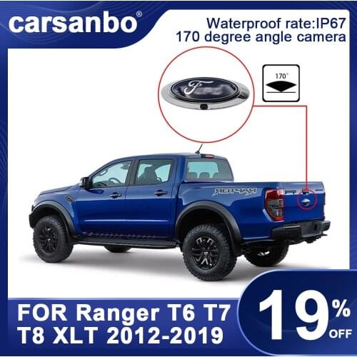 Carsanbo High Quality Rear View Camera For Ford logo camera with dual switch, NTSC, mini 4PIN front view camera