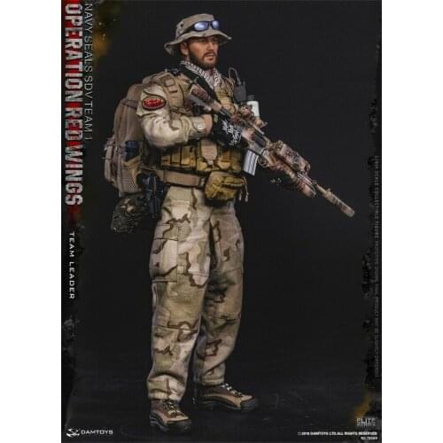 DAMTOYS 78069 1/6 Operation Red Wings NAVY SEALS SDV TEAM Leader Military Soldier Figure Models