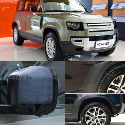 Land Rover Retrofit and Upgrade Rearview Mirror Cover Car Rearview Mirror Anti-collision Sticker for 2020 Defender